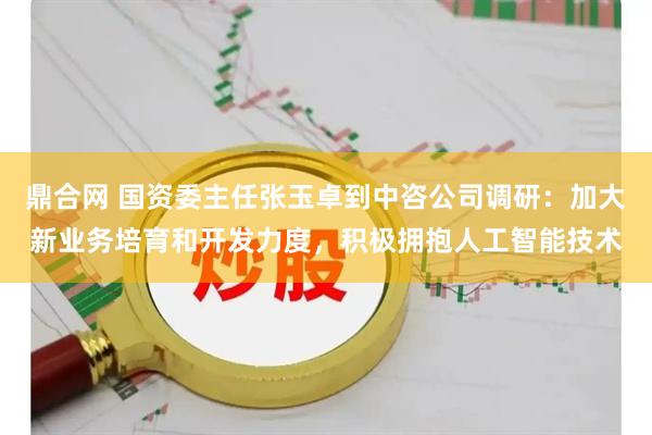 鼎合网 国资委主任张玉卓到中咨公司调研：加大新业务培育和开发力度，积极拥抱人工智能技术