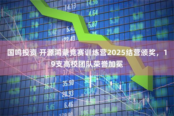 国鸣投资 开源鸿蒙竞赛训练营2025结营颁奖，19支高校团队荣誉加冕